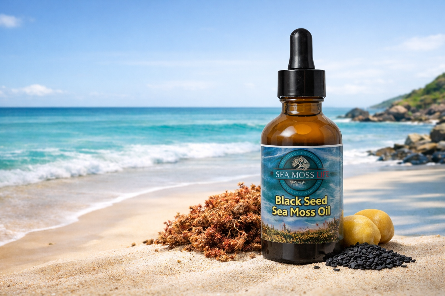 Sea Moss Turmeric Ginger Tincture