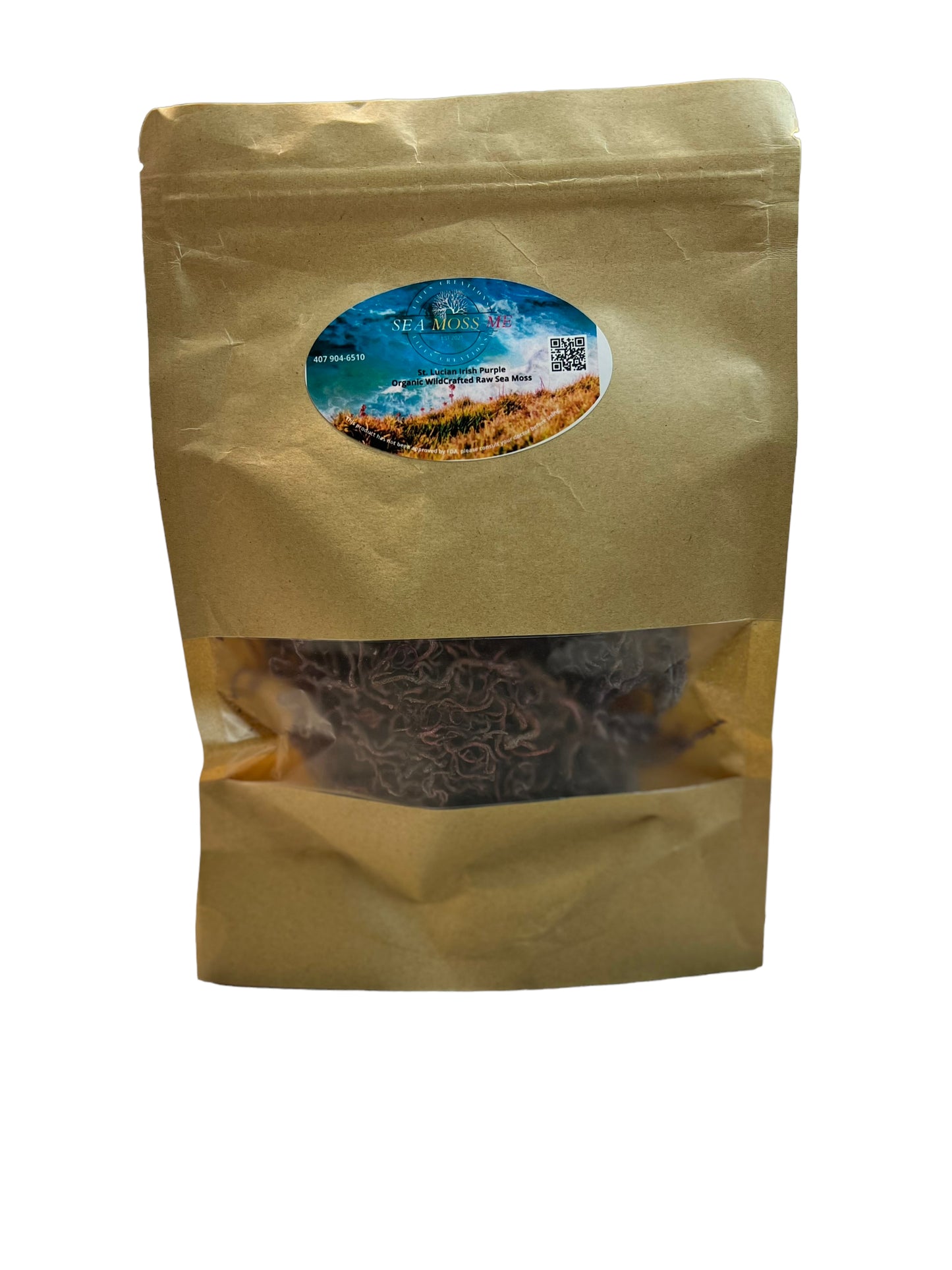 Raw Golden St. Lucian Sea Moss