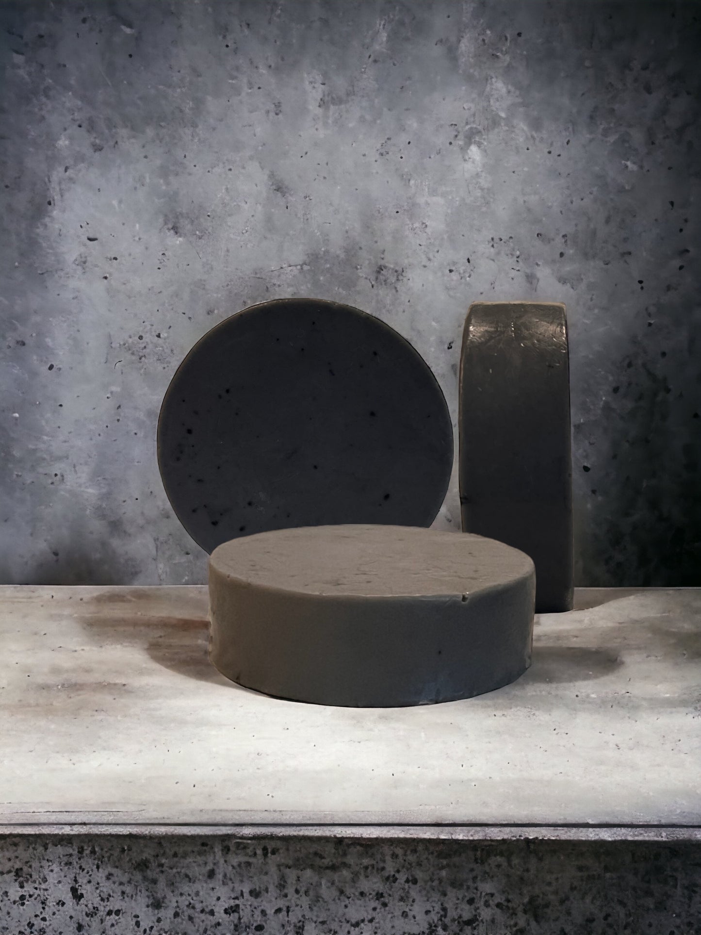 Mens set with charcoal soap