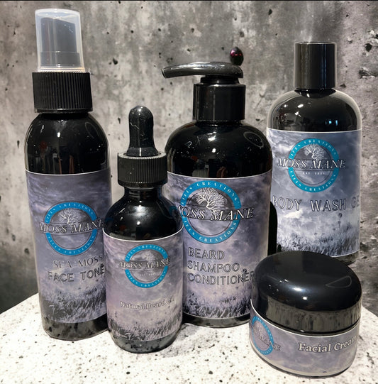 Mens Sea Moss Set With Body Wash