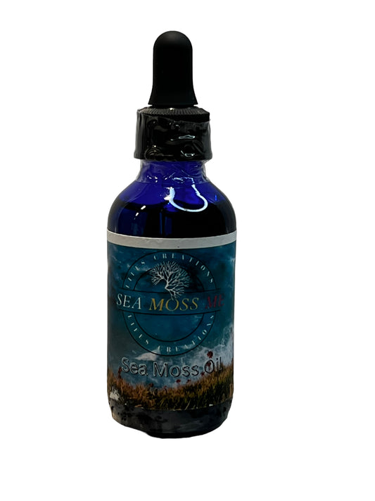 Sea Moss Facial and Body Sweet Oil with Calendula Flowers