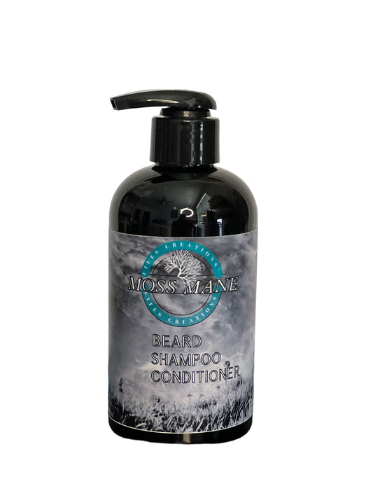 Mens Beard hair shampoo conditioner