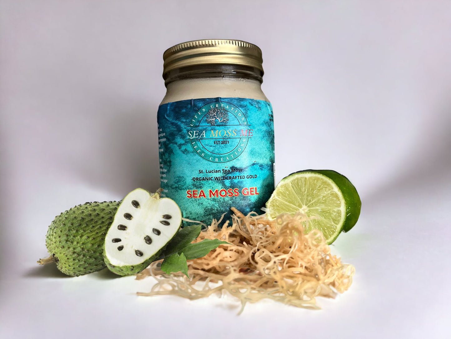 Sea Moss Gel with Soursop Fruit 16oz