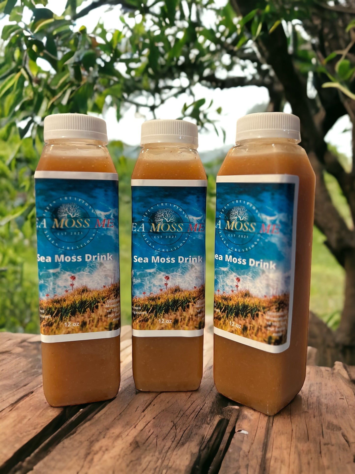 Strawberry Mango Sea Moss Juice 12oz